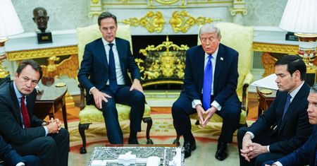 "Całkowita racja". Rutte przyklasnął Trumpowi ws. Tomahawków