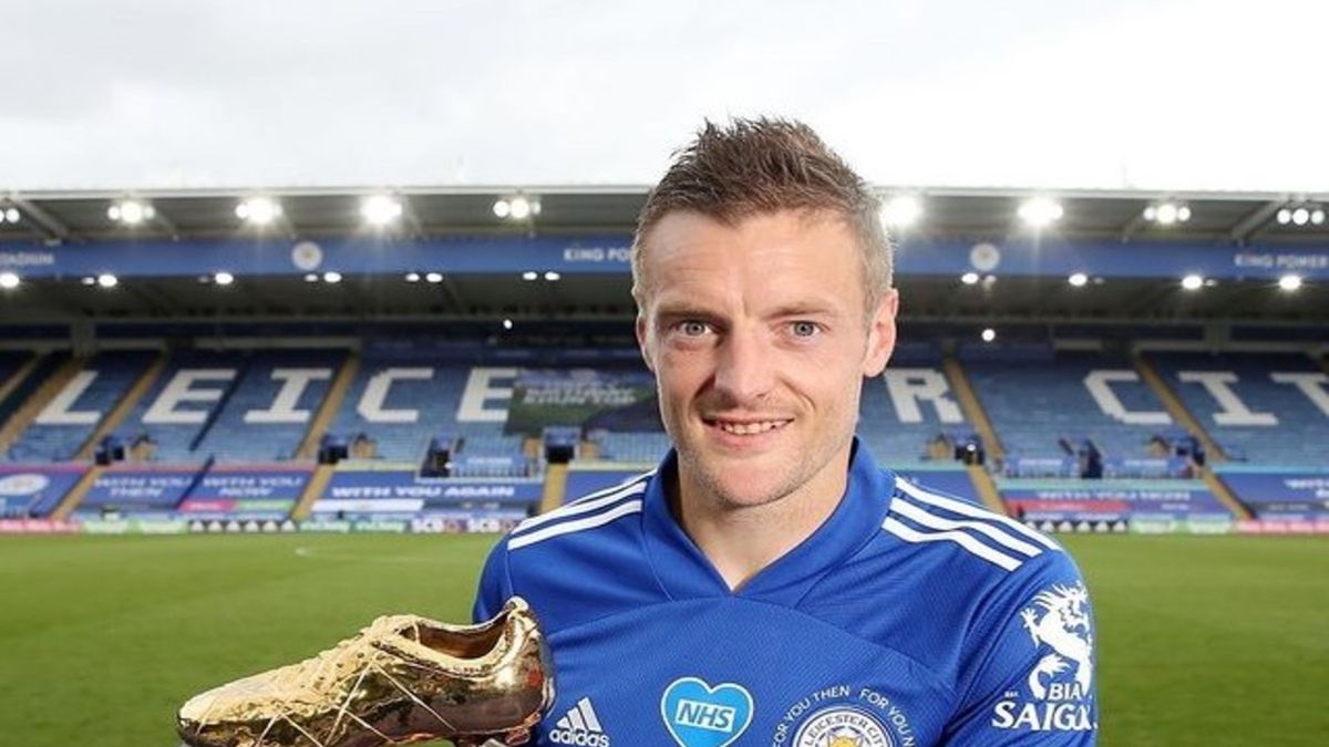 Jamie Vardy gra przez ponad dekadę w Leicester City