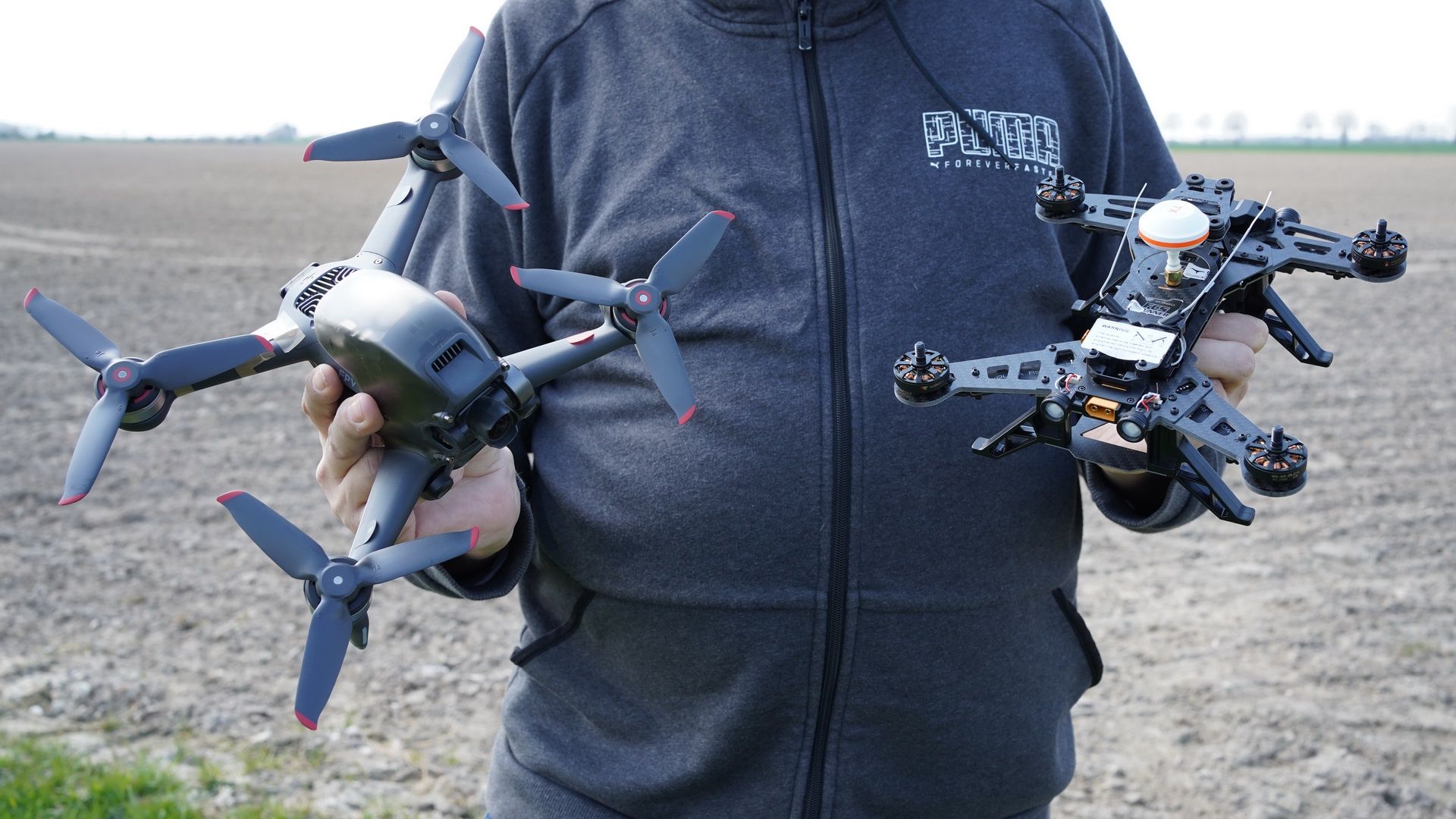 DJI FPV vs Walkera Runner 250 - porównanie