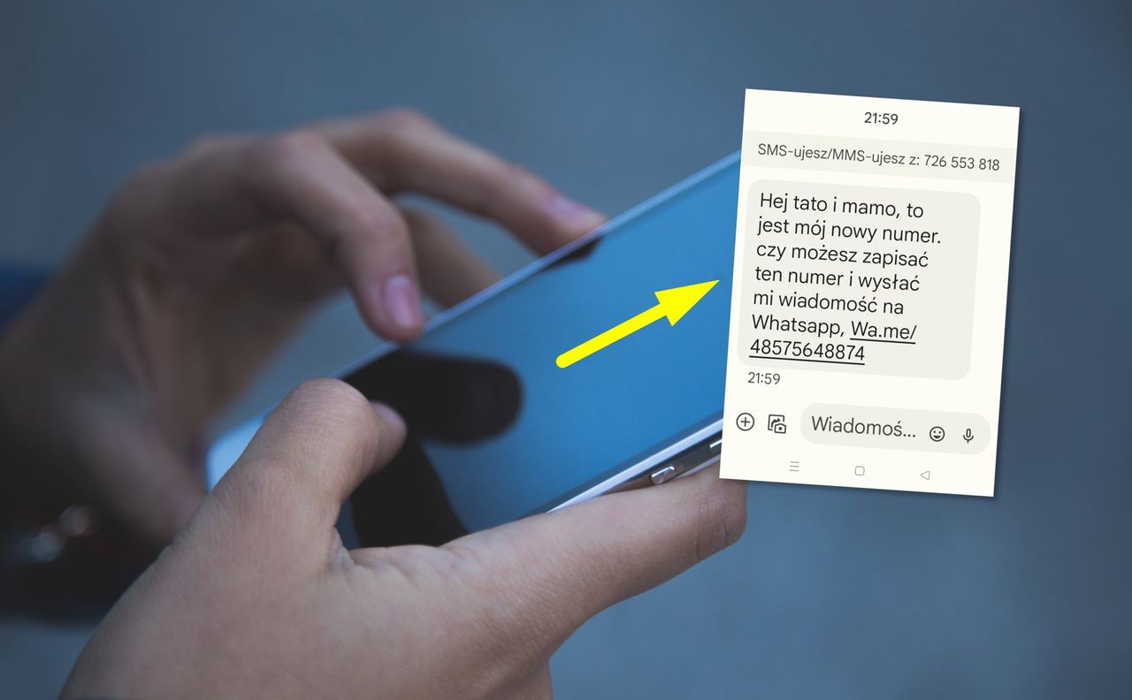 SMS z numeru 726553818. Może trafić do każdego