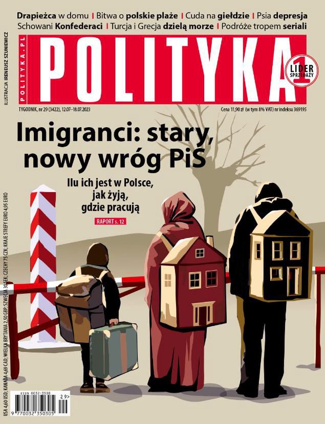 Okładka tygodnika Polityka