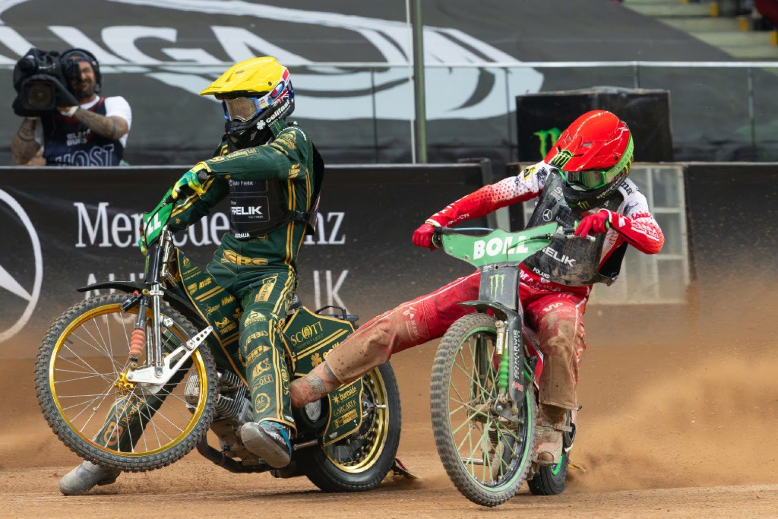 Patryk Dudek (z prawej)