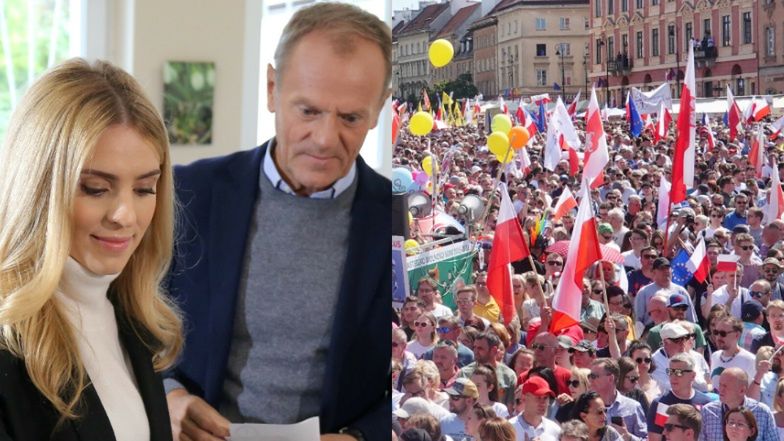 Internautka zarzuca Kasi Tusk, że publicznie angażuje się w sprawy polityczne