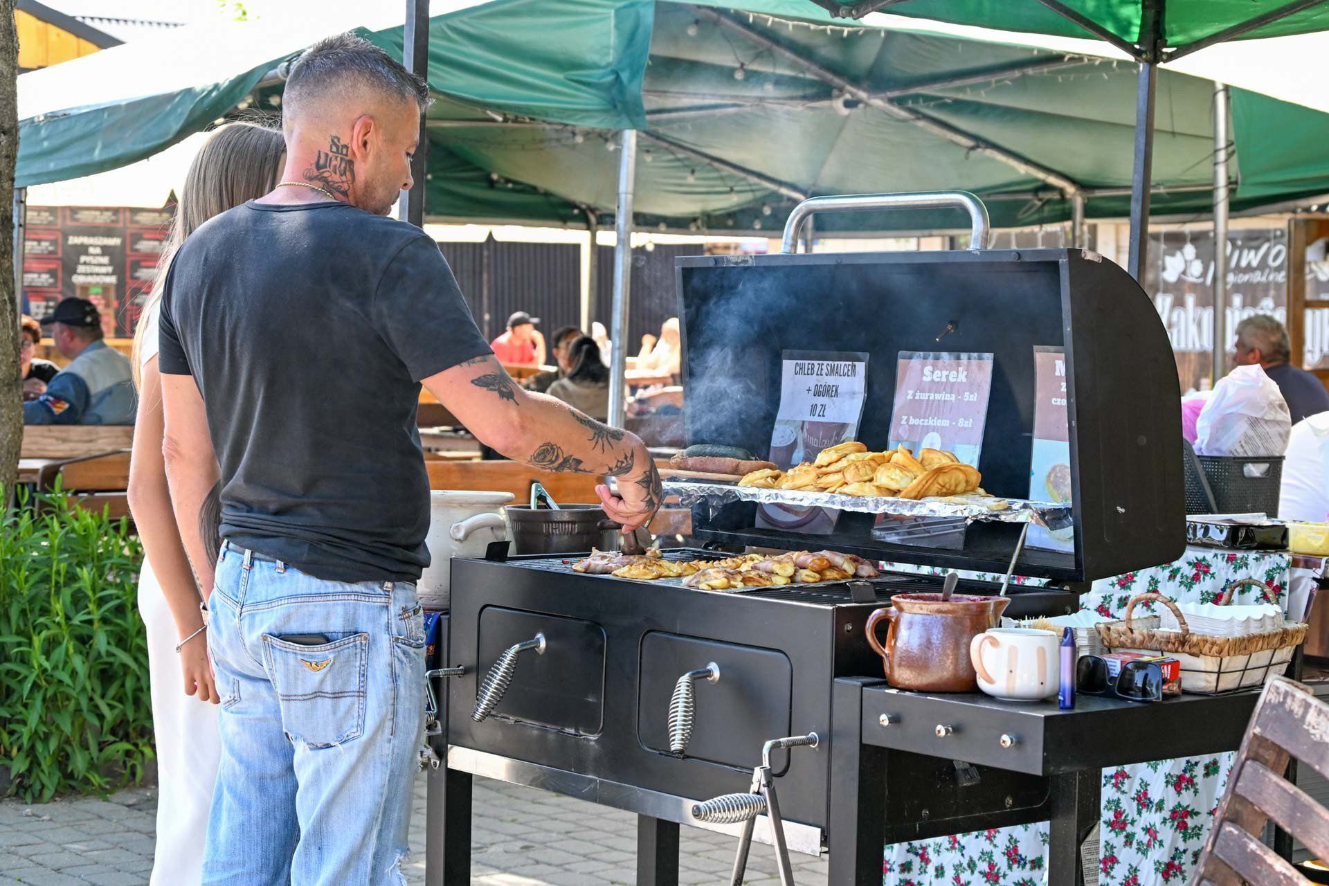 Tłum turystów na Gubałówce