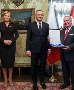 Prezydent Andrzej Duda we Włoszech. Dostał order