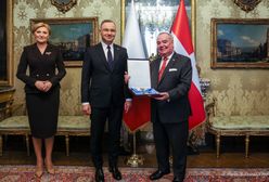 Prezydent Andrzej Duda we Włoszech. Dostał order
