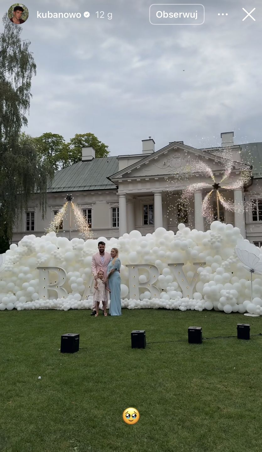 Impreza gender reveal u Andziaks i Luki