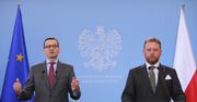 Koronawirus w Polsce. Konferencja premiera Mateusza Morawieckiego, ministra Łukasza Szumowskiego i szefa MEN Dariusza Piontkowskiego
