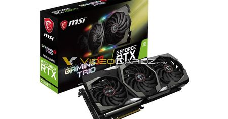 Zdjęcia autorskich kart MSI GeForce RTX 2080 i RTX 2080 Ti [AKT.]