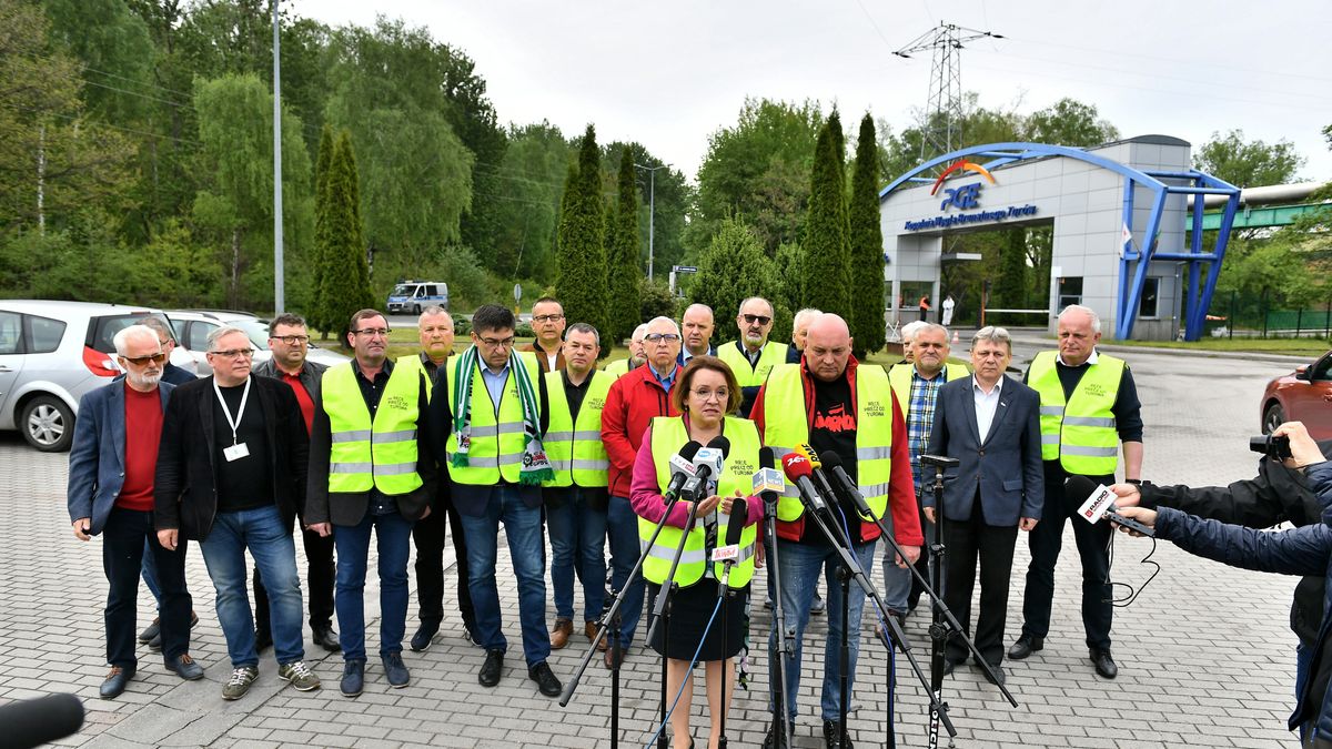 Przeciwko zamknięciu kopalni w Turowie protestują związkowcy, polskie władze, PGE a także europosłanka PiS Anna Zalewska.