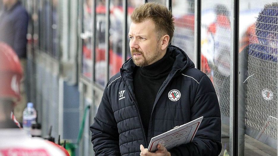 Matias &quot;Maso&quot; Lehtonen, trener Zagłębia Sosnowiec [foto: Natalia Woźniak]
