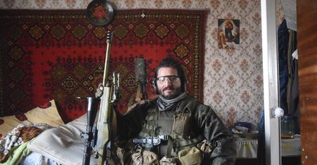 Wojna w Ukrainie. Najlepszy snajper świata wciąż działa