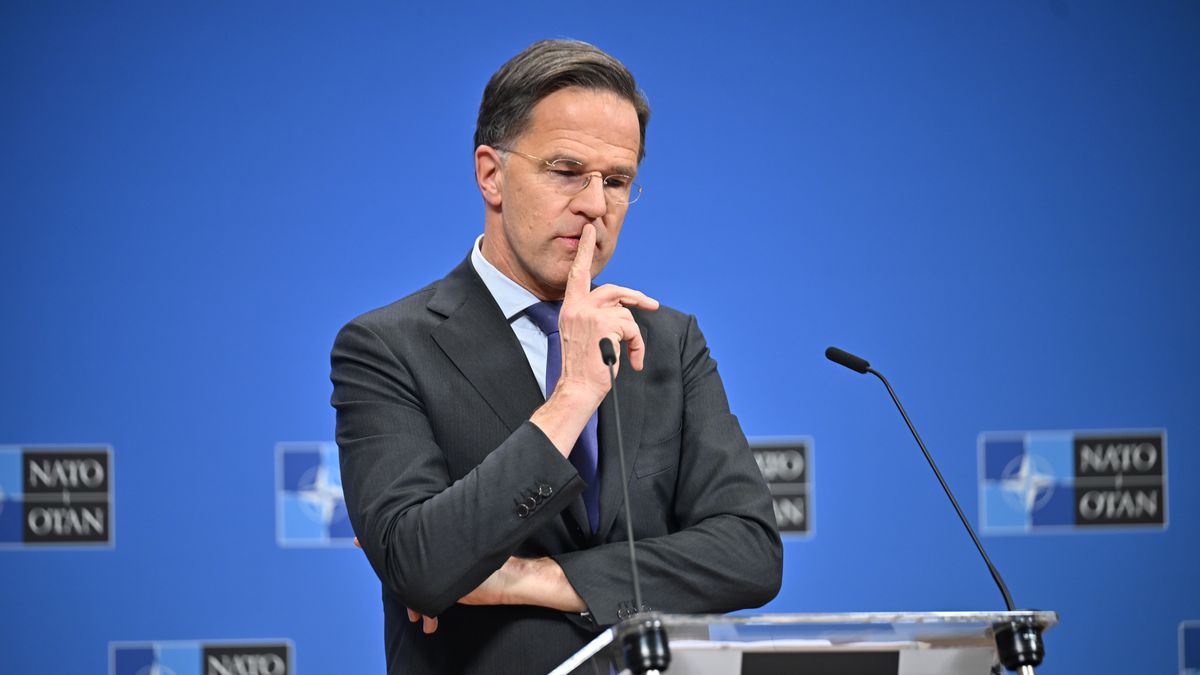 Sekretarz generalny NATO Marc Rutte