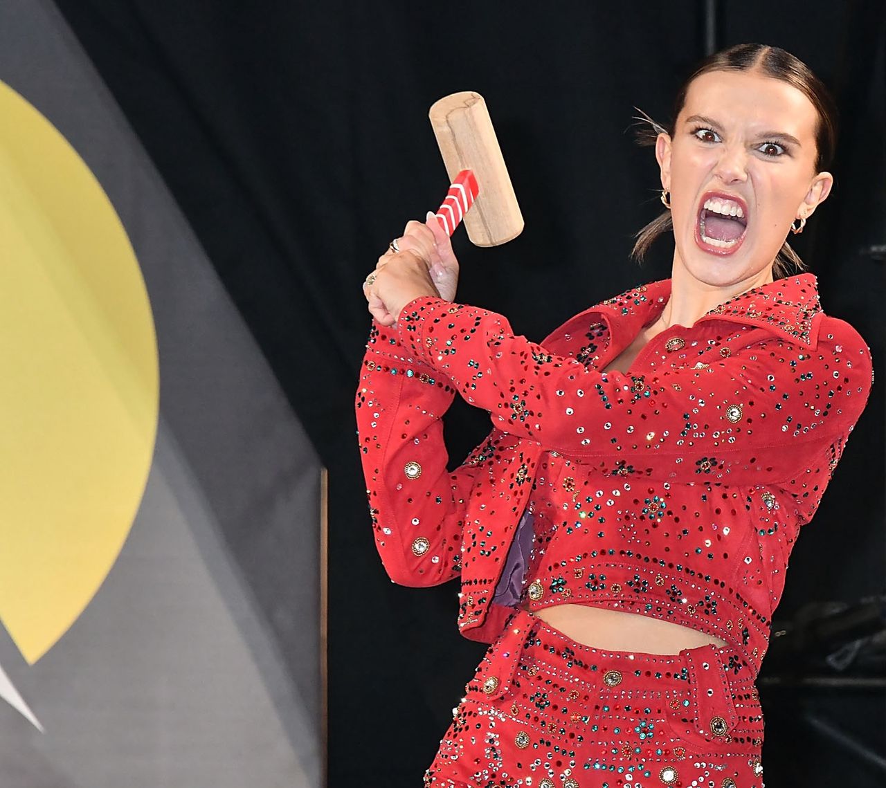 Millie Bobby Brown at Comic Con in Osaka in May 2023.