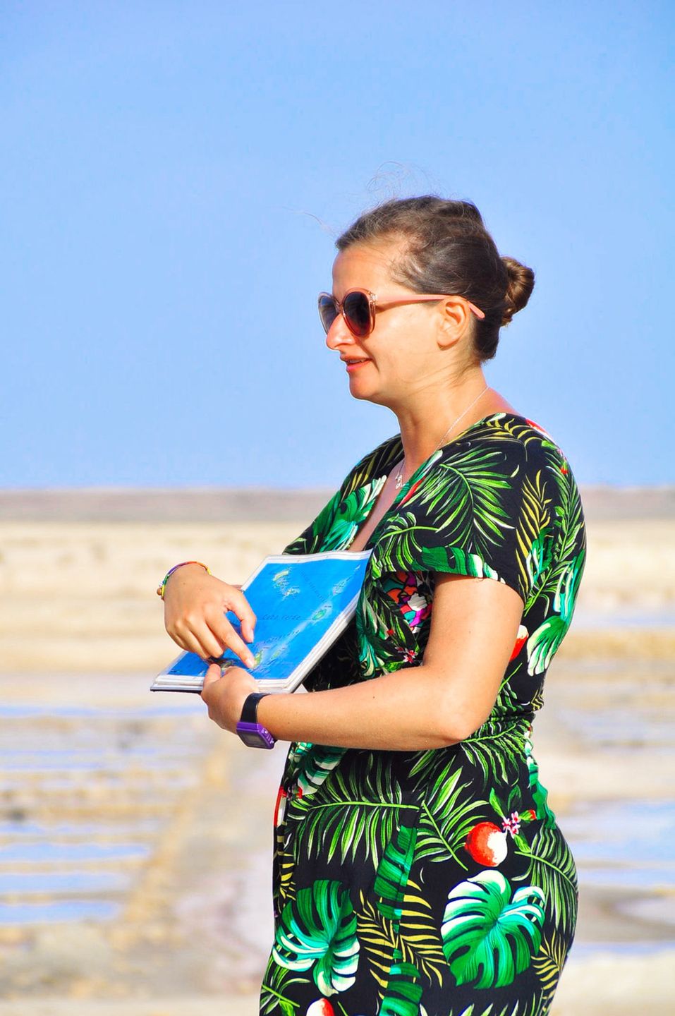 Kamila podczas pracy 