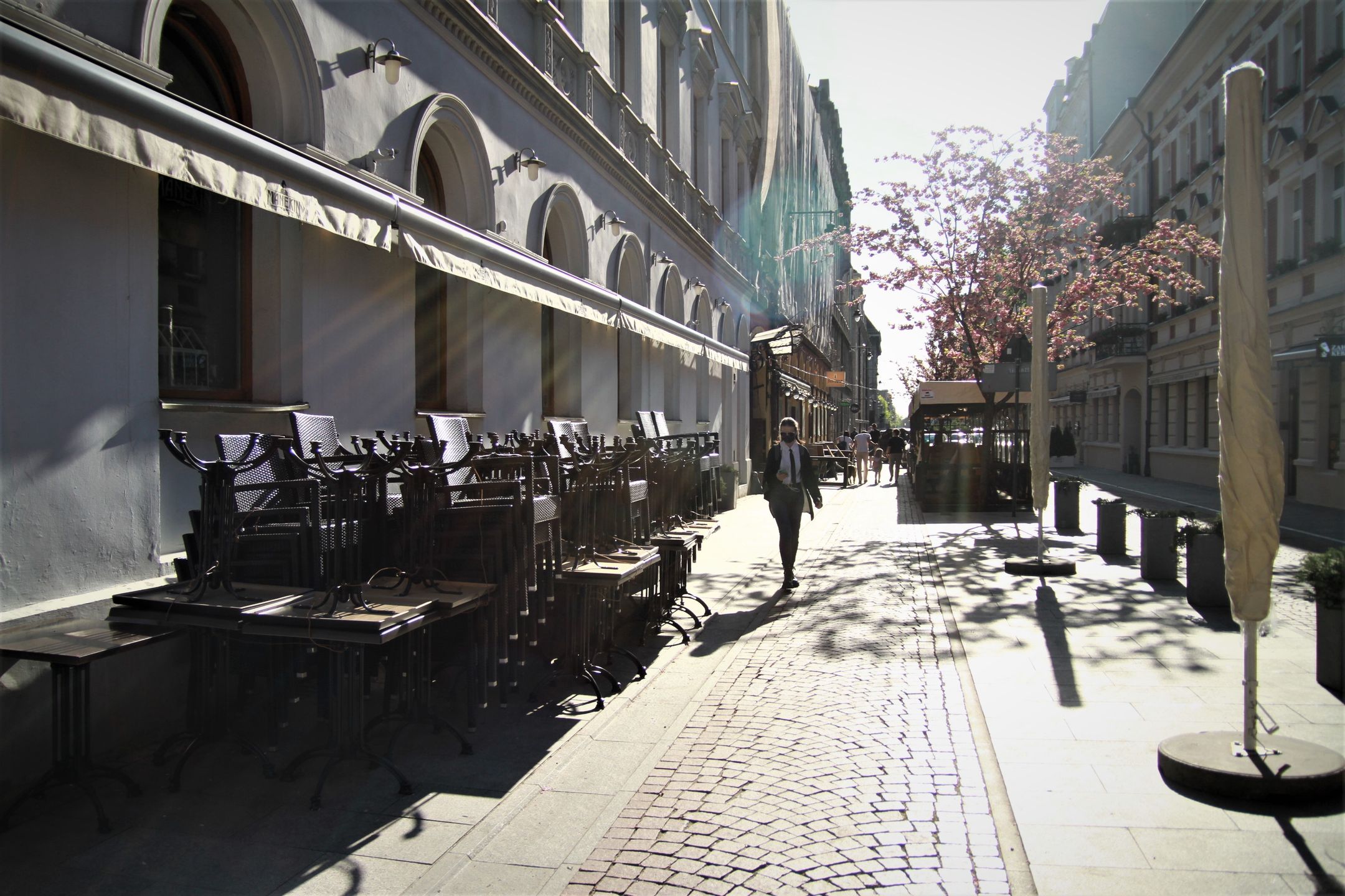 Ogródki na Piotrkowskiej.