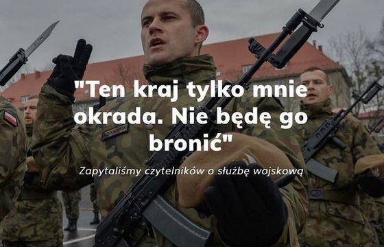 Serwis młodzieżowy RASP po fali krytyki usunął tekst o niechęci czytelników do obrony kraju. Naczelna przeprasza
