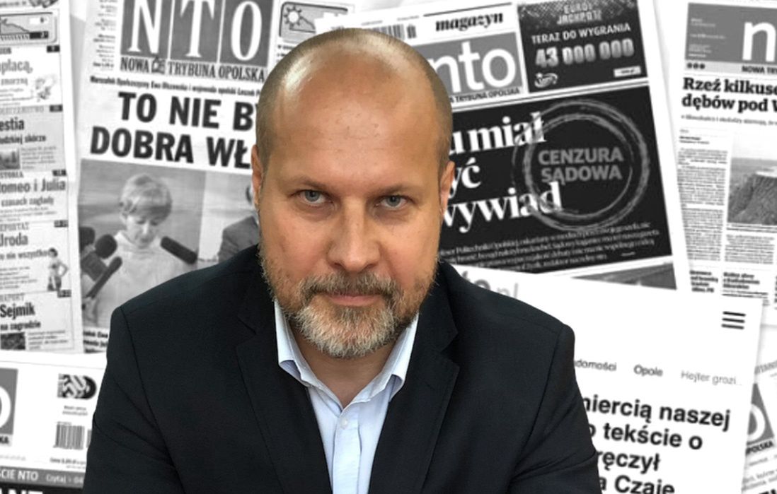 Krzysztof Zyzik, po 14 latach zwolniony ze stanowiska naczelnego "Nowej Trybuny Opolskiej"