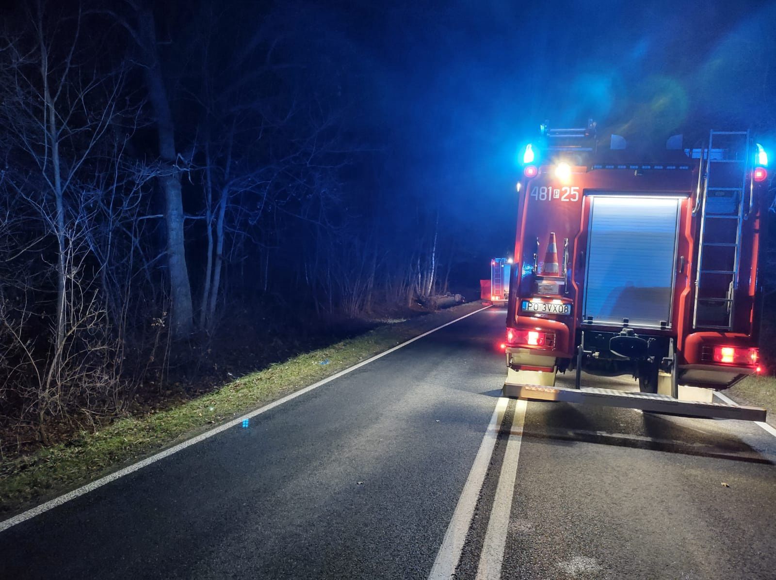 Wypadek w miejscowości Czerwona Wieś