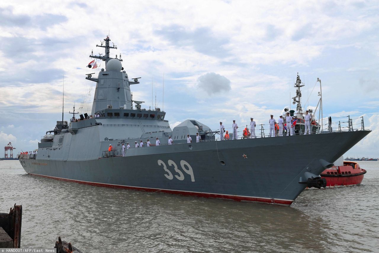 Russia and Indonesia stage historic naval exercises