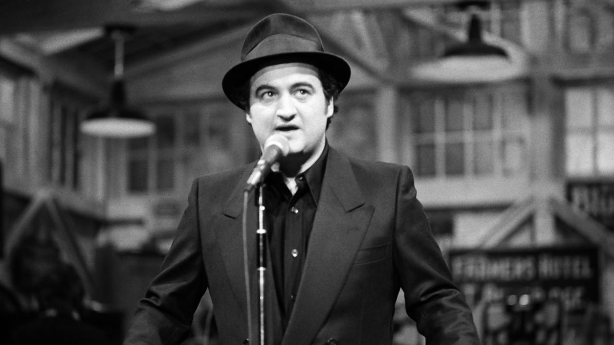 John Belushi podczas występu w 1978 roku
