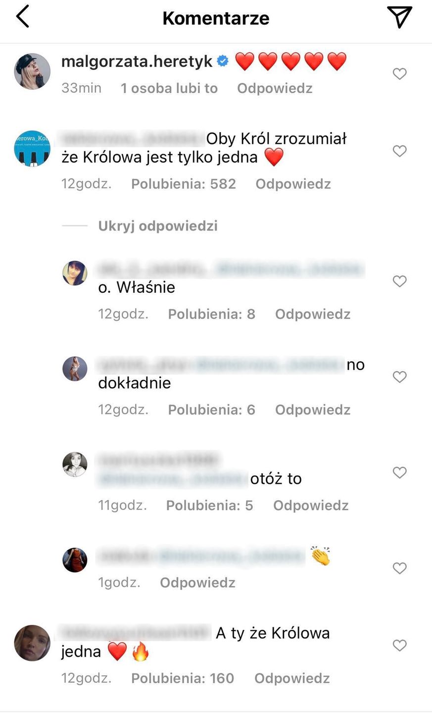 Komentarze pod postem Miśka Koterskiego 