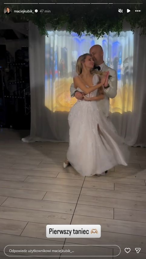 Pierwszy taniec Anity Szydłowskiej i Adriana Szymaniaka