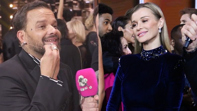 Michał Piróg na finale "Top Model"