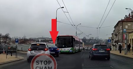 Jazda pod prąd w Lublinie. Burza w komentarzach