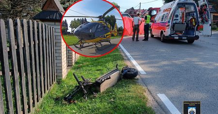 16-latek jechał na hulajnodze elektrycznej. Nie żyje