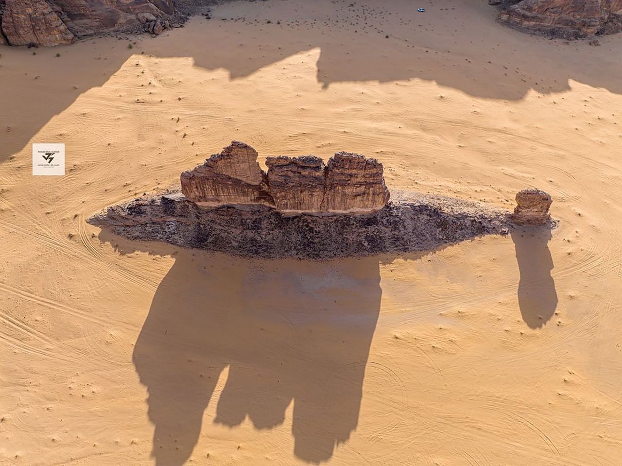 Przedziwna skała w kształcie ryby. Fotograf odnalazł ją w Arabii Saudyjskiej