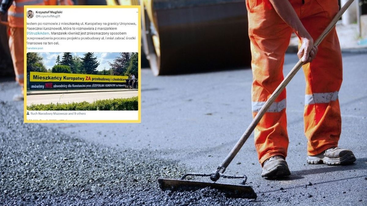 Spór o przebudowę drogi w Piasecznie