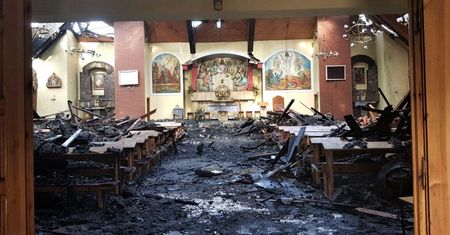 Parafia opublikowała zdjęcia po pożarze. "Liczę na hojność i wsparcie"