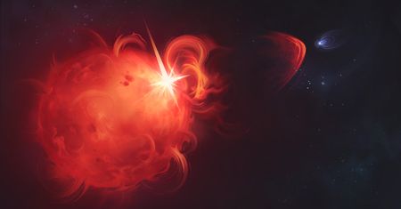 Astronomowie czekali na to od dekad. Pierwszy CME na innej gwieździe