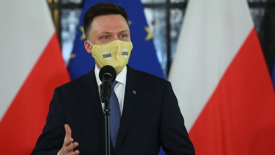 Szymon Hołownia o kościołach: policja ich nie kontroluje