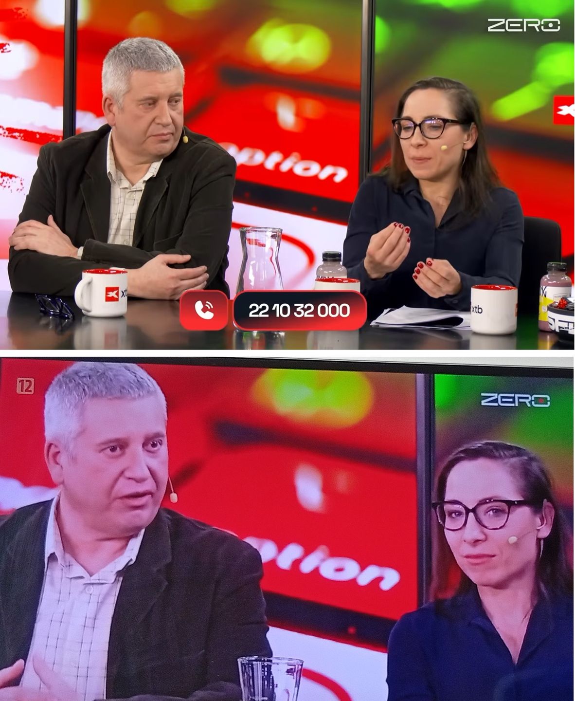 W telewizji nie widać kubka sponsora
