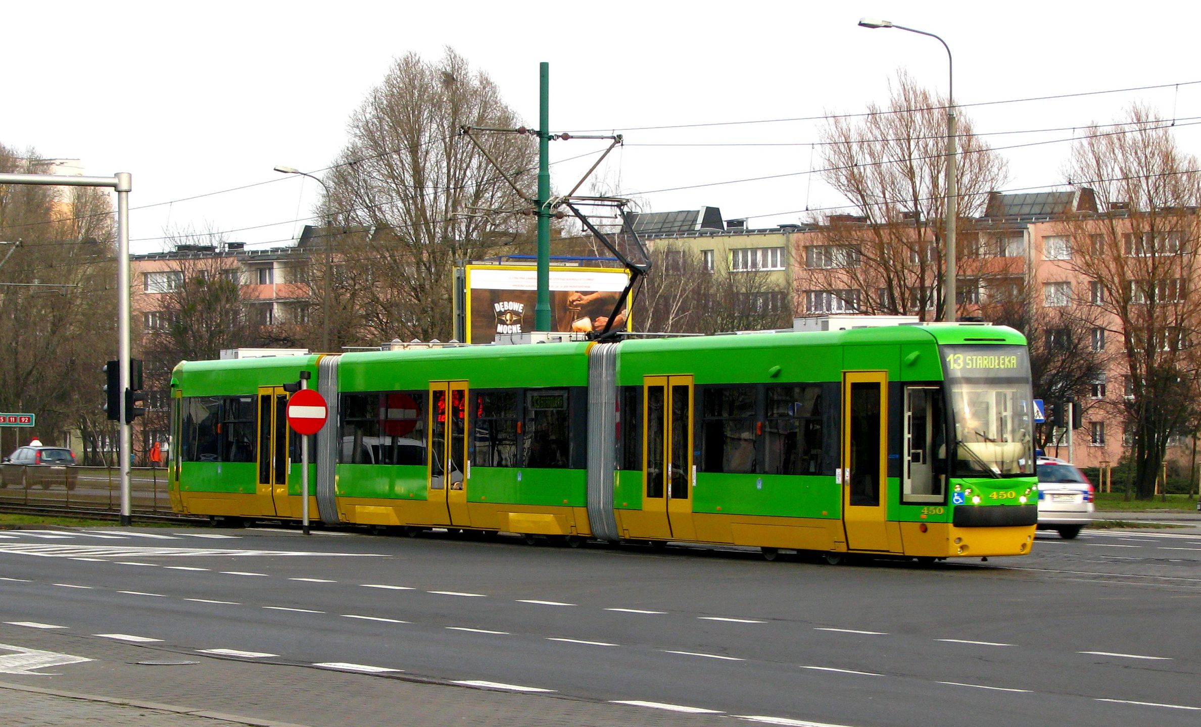 Eksperymentalny tramwaj z Poznania 