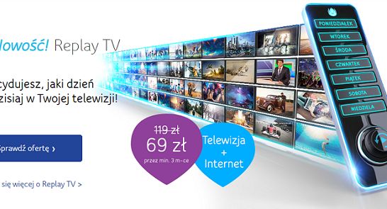 UPC Polska promuje usługę Replay TV