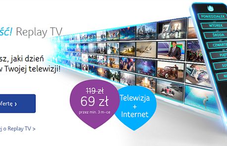 UPC Polska promuje usługę Replay TV