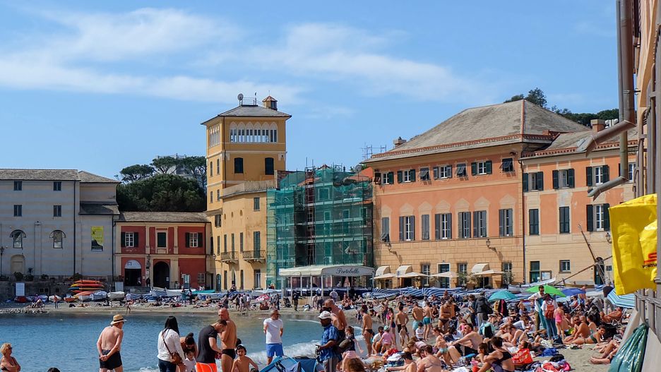 Plaża w Sestri Levante