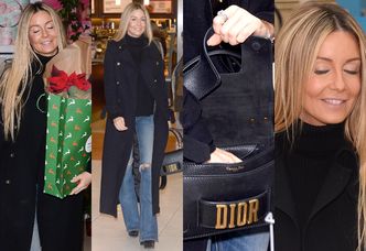 Lady Rozenek i torebka Diora za 11 tysięcy buszują na świątecznych zakupach (ZDJĘCIA)