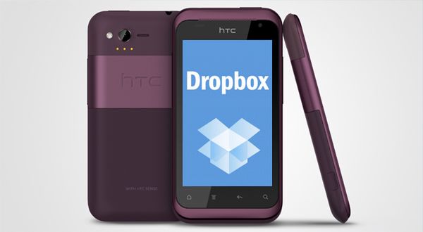 Dropbox w telefonach HTC | fot. htcsource.com