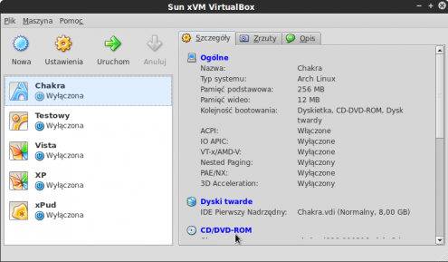 VirtualBox zaktualizowany do wersji 2.2.2