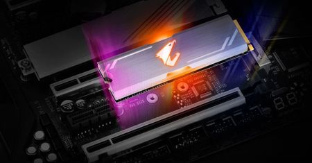 Aorus RGB NVMe SSD - dyski SSD z podświetleniem RGB LED
