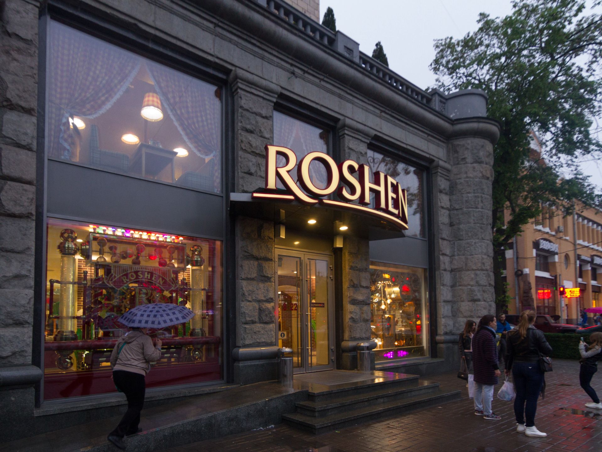 Cukiernia Roshen w Kijowie