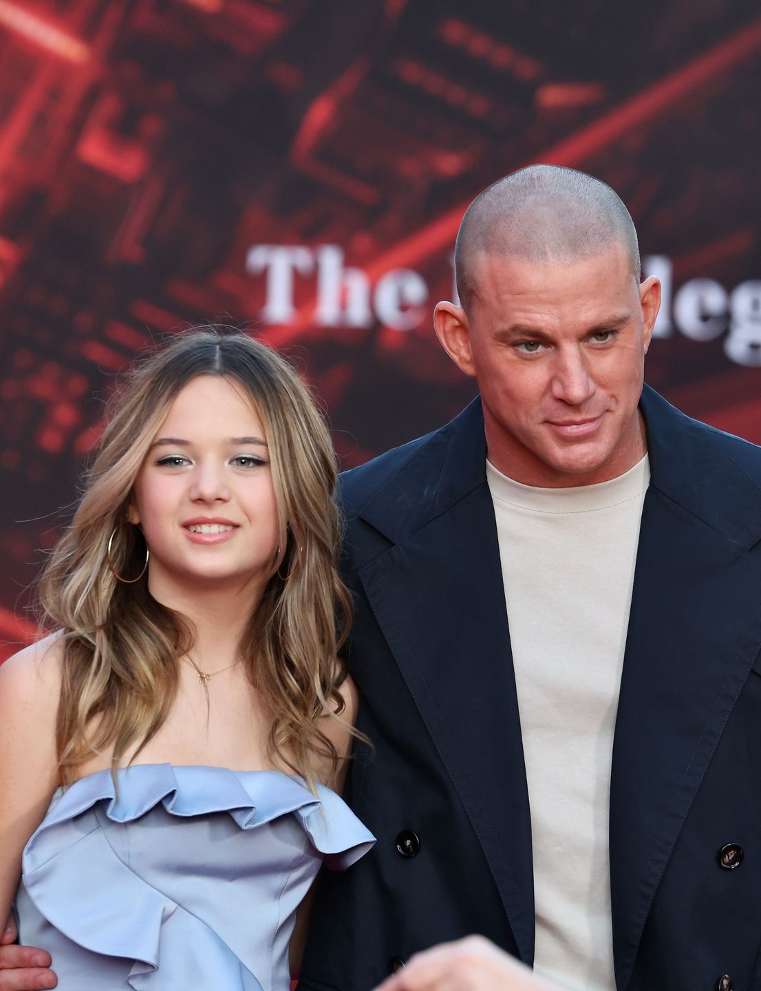 Channing Tatum z 12-letnią córką na premierze filmu