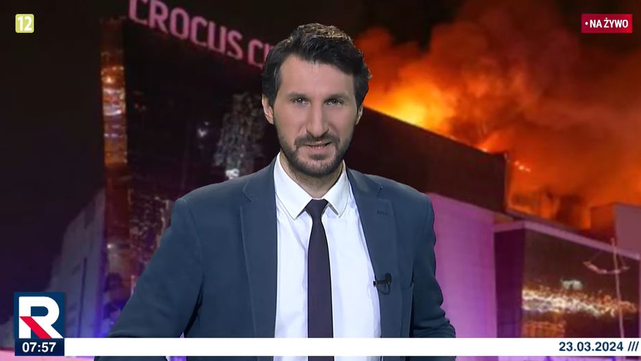 Zamiast nowych prowadzących w sobotę 23 marca widzowie TV Republika znów zobaczyli Łukasza Jankowskiego