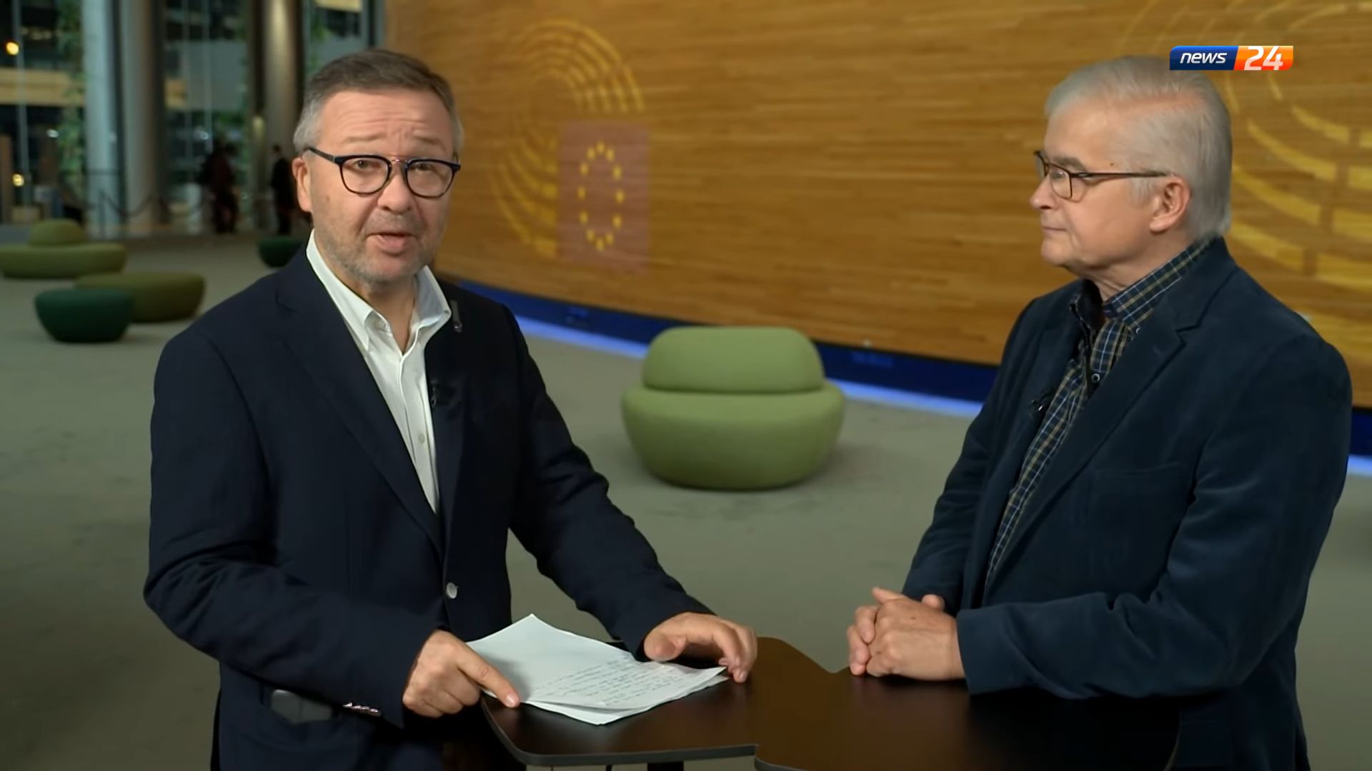 Maciej Zakrocki w telewizji News24