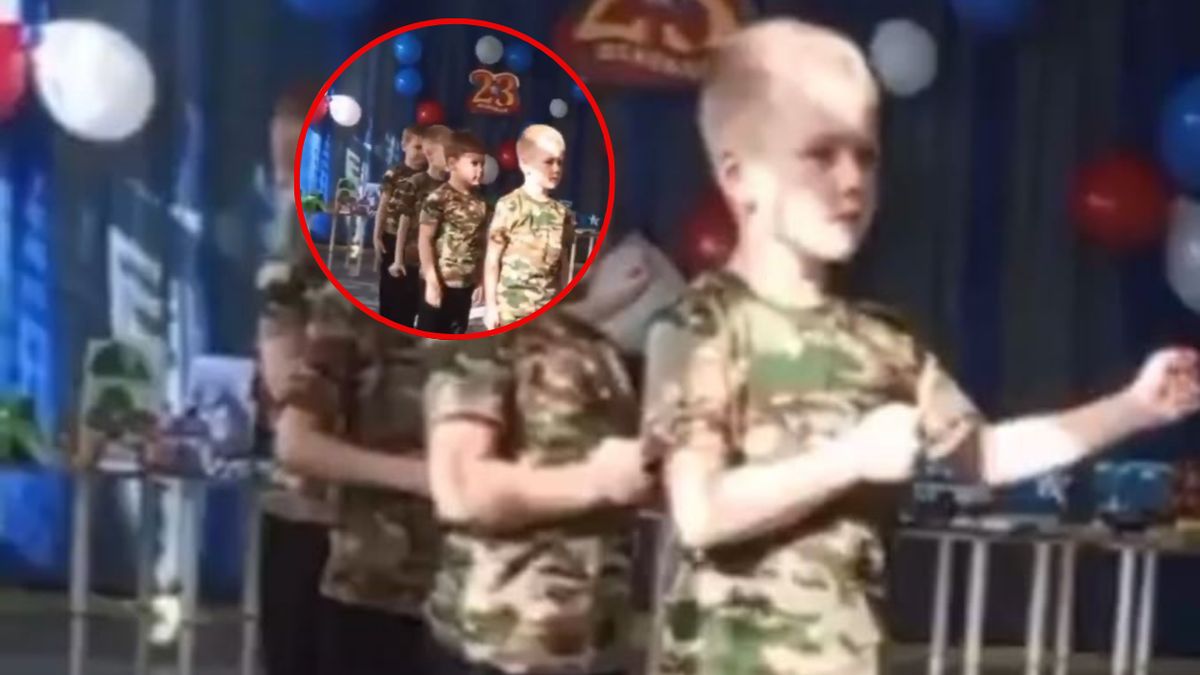 Przedszkole w okupowanym Mariupolu