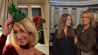 Anna Kalczyńska pozuje z córką w teatrze. "Kiedy ten czas przeleciał?". Widzicie podobieństwo? (FOTO)